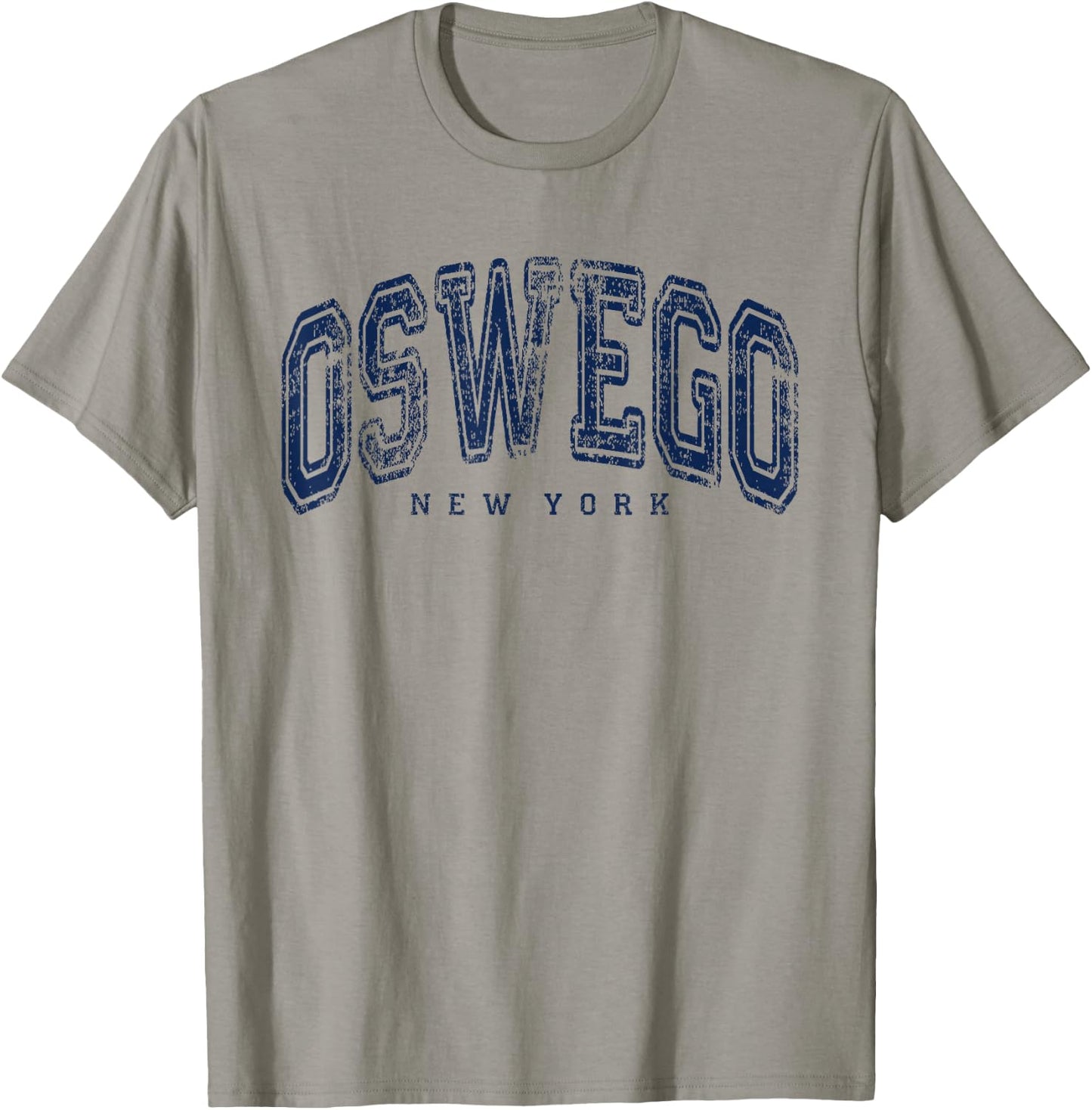 Oswego New York Vintage Retro US City State NY Travel T-Shirt - T-Shirt | Sand