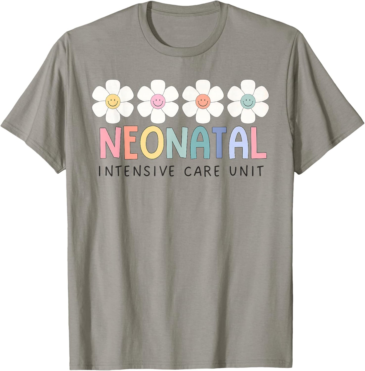 Neonatal Intensive Care Unit Nurse NICU Nurse Tiny Humans T-Shirt - T-Shirt | Sand