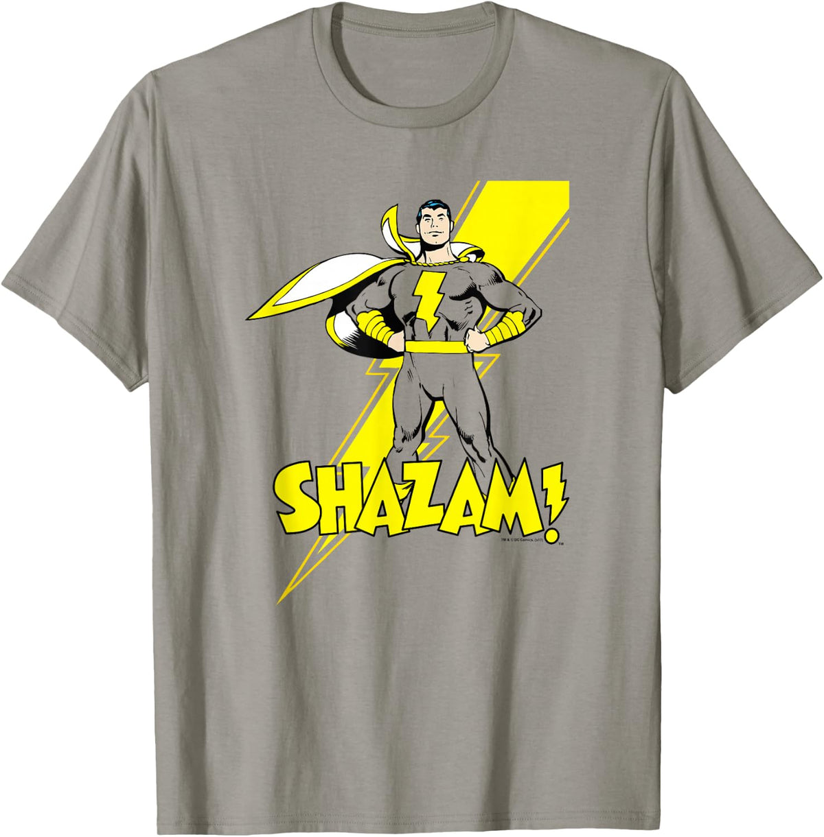 Shazam! Lightning Bolt T-Shirt - T-Shirt | Sand