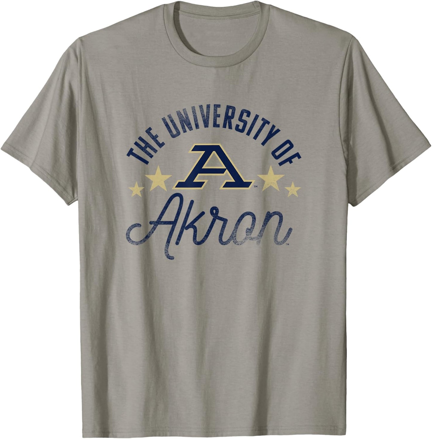 University of Akron Zips Logo T-Shirt - T-Shirt | Sand