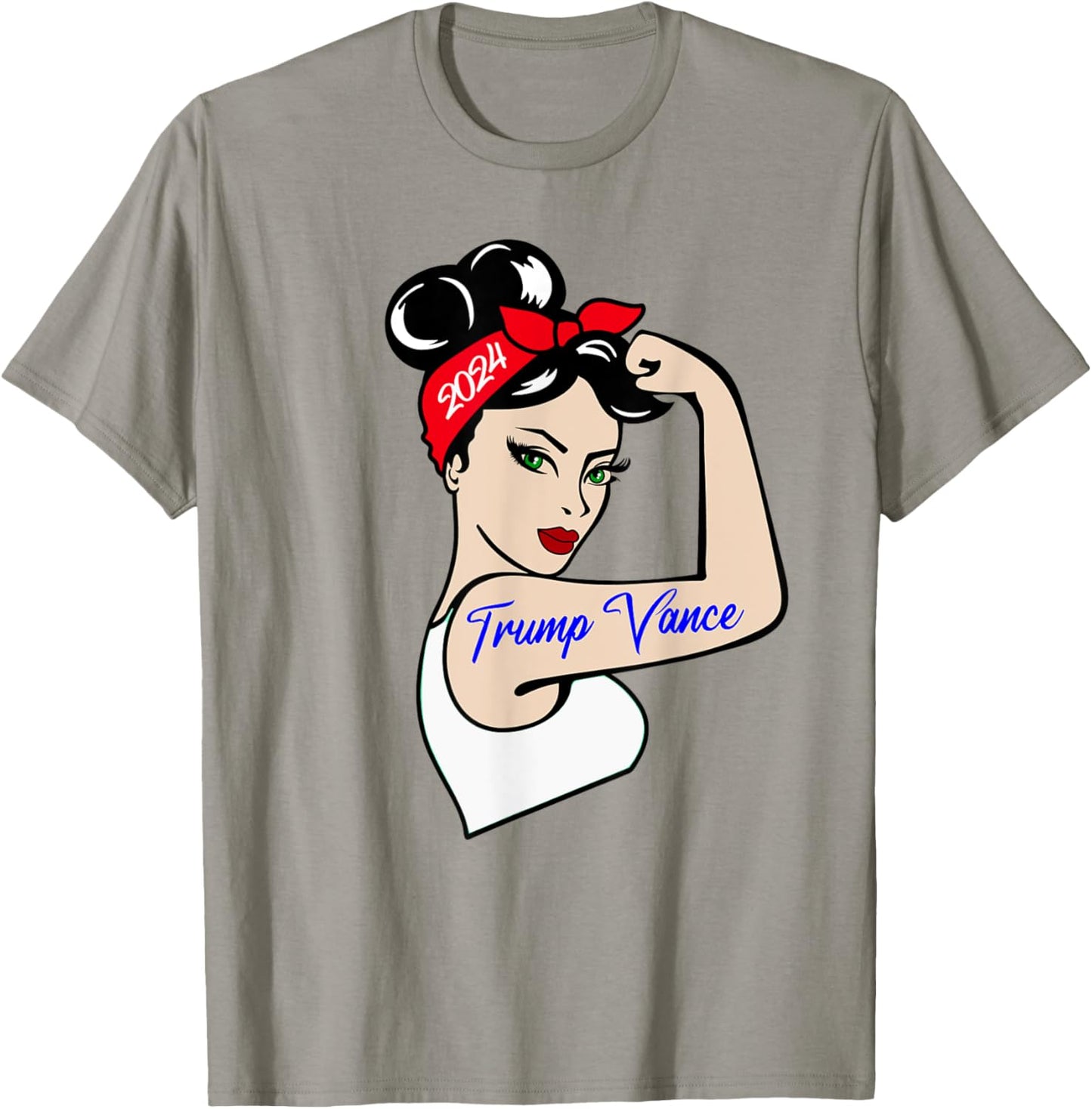 Trump Vance 2024 Election 24 Donald Trump VP President Women T-Shirt - T-Shirt | Sand