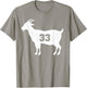 Vintage Distressed Goat 33 Apparel Goat 33 T-Shirt - T-Shirt | Sand