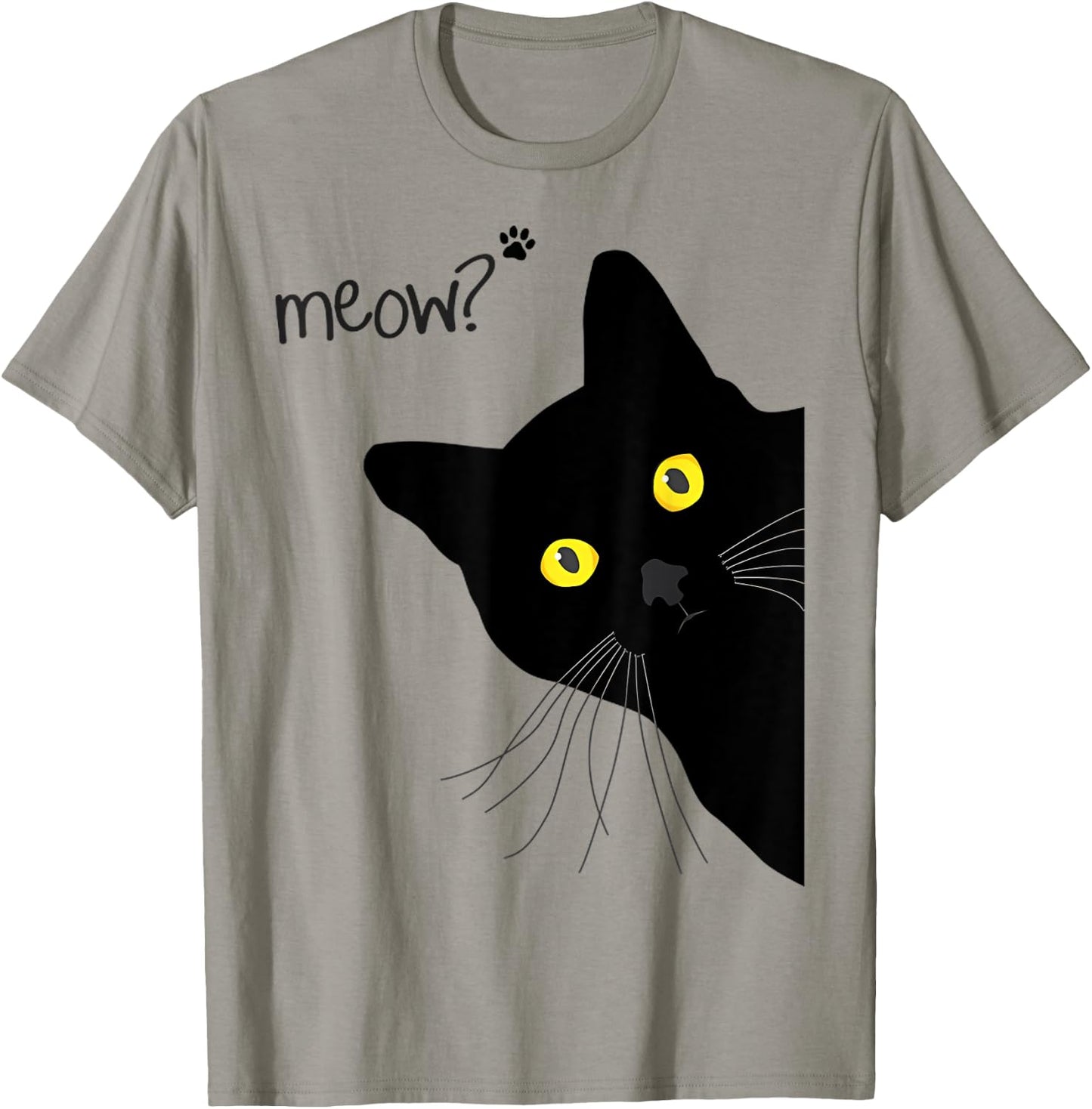 Cat funny, Cats love, Black Cats T-Shirt - T-Shirt | Sand