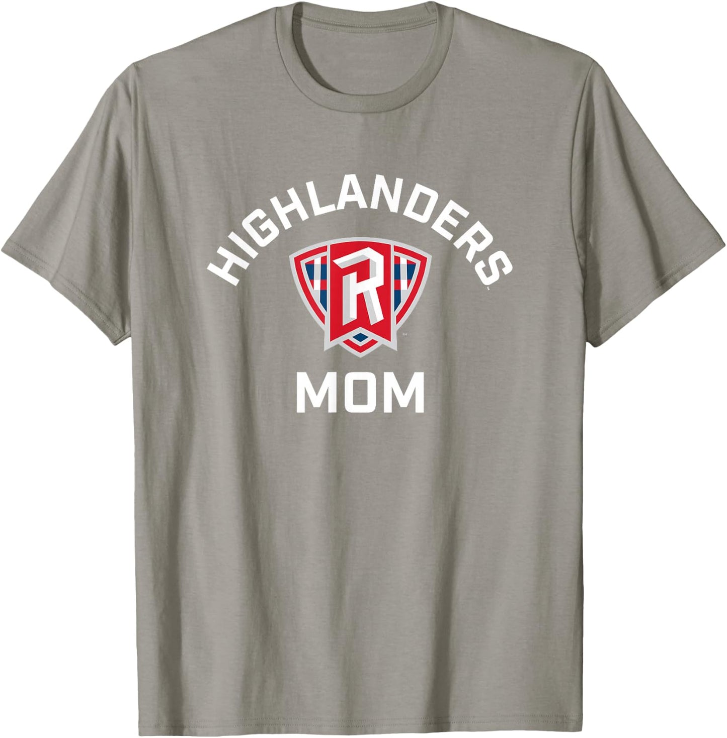 Radford University Highlanders Arched Mom T-Shirt - T-Shirt | Sand