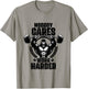 Nobody Cares Work Harder Weightlift Gym Quotes Gym Fitness T-Shirt - T-Shirt | Sand
