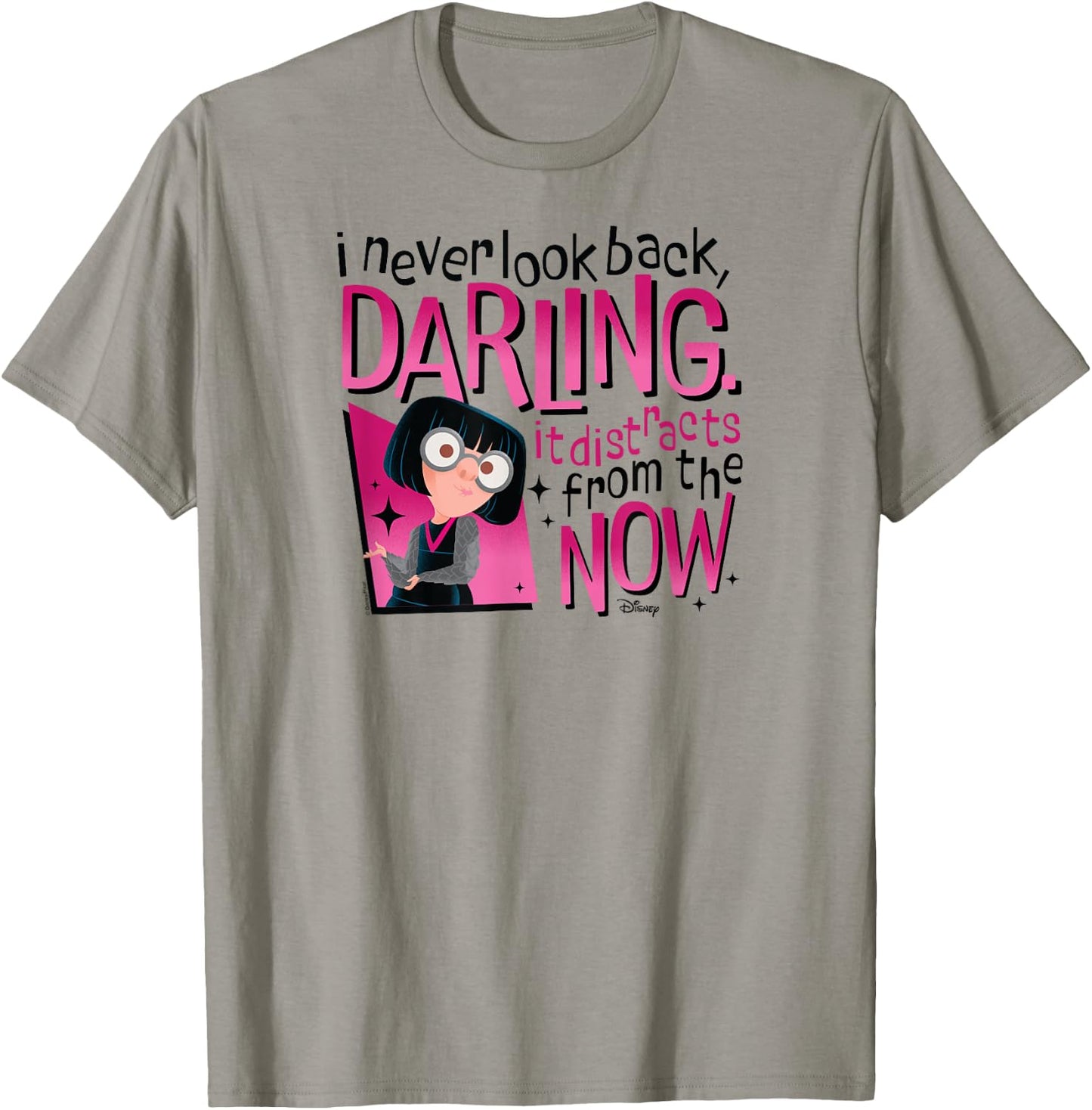 The Incredibles, The Incredibles 2 - Edna Never Look Back T-Shirt - T-Shirt | Sand