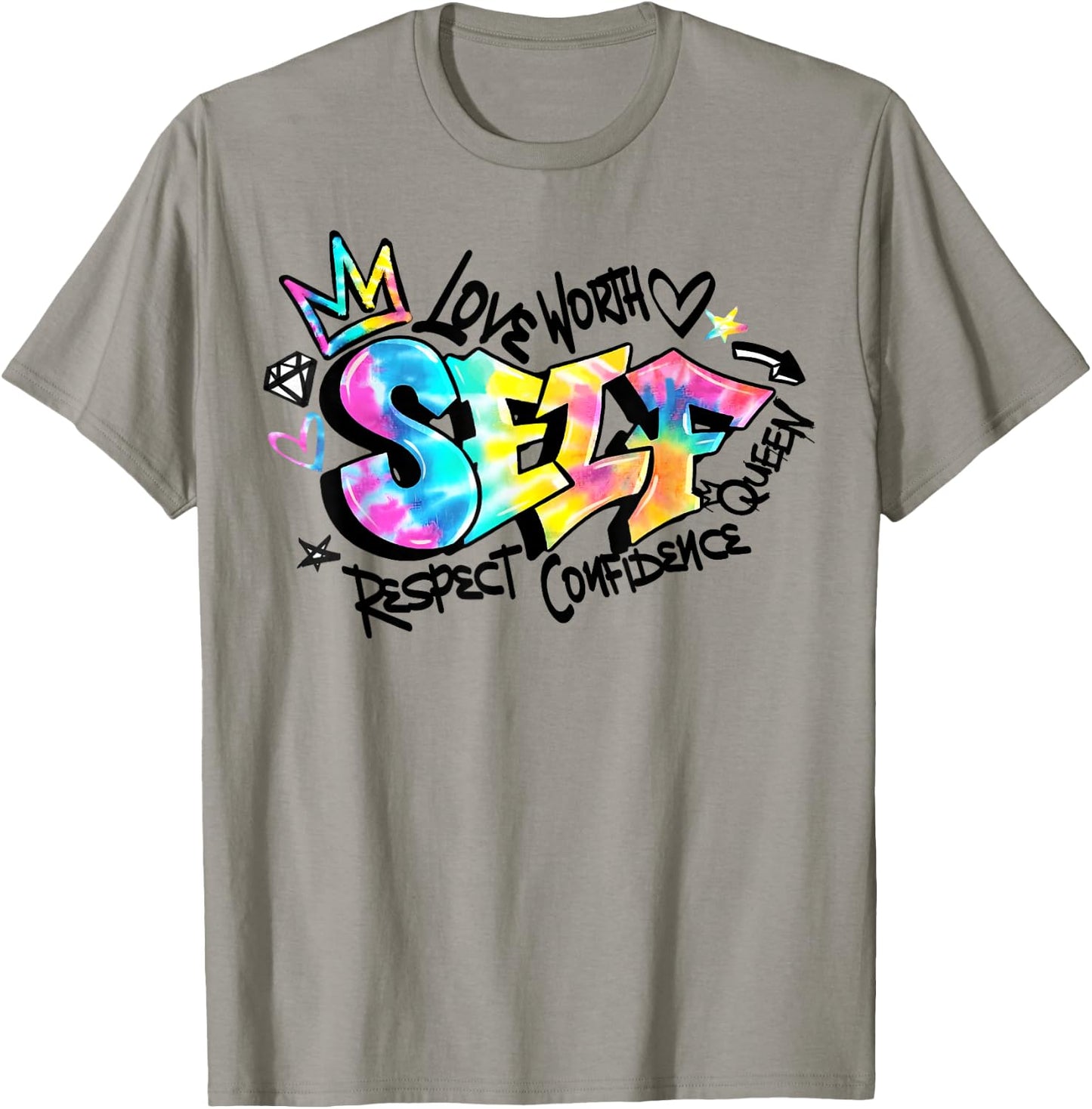 Self Love Self Respect Self Worth T-Shirt - T-Shirt | Sand