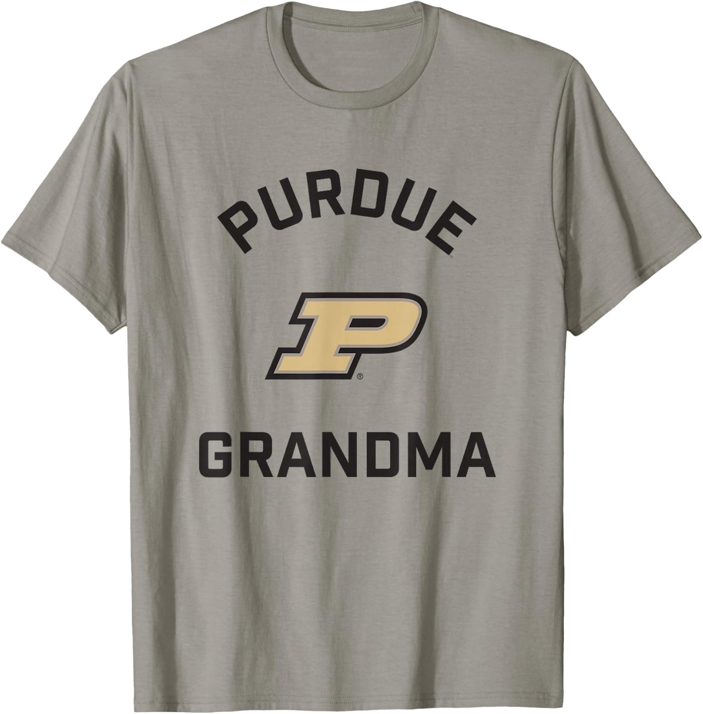 Purdue University Boilermakers Arched Grandma T-Shirt - T-Shirt | Sand