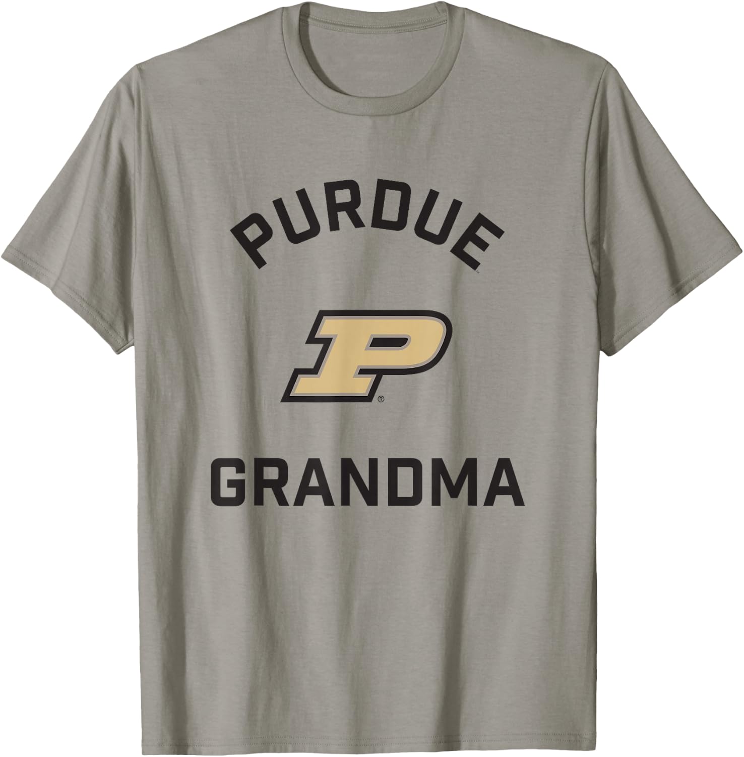 Purdue University Boilermakers Arched Grandma T-Shirt - T-Shirt | Sand
