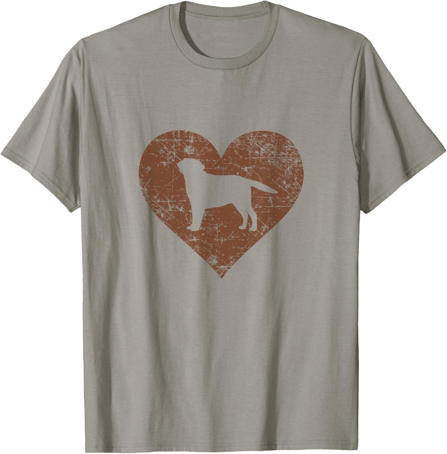 I Love Labrador Shirt Funny Cute Chocolate Dog Owner Gift T-Shirt - T-Shirt | Sand
