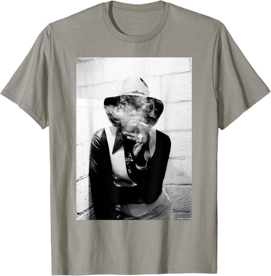 Johnny Guitar Watson In Utrecht 1980 By Virginia Turbett T-Shirt - T-Shirt | Sand