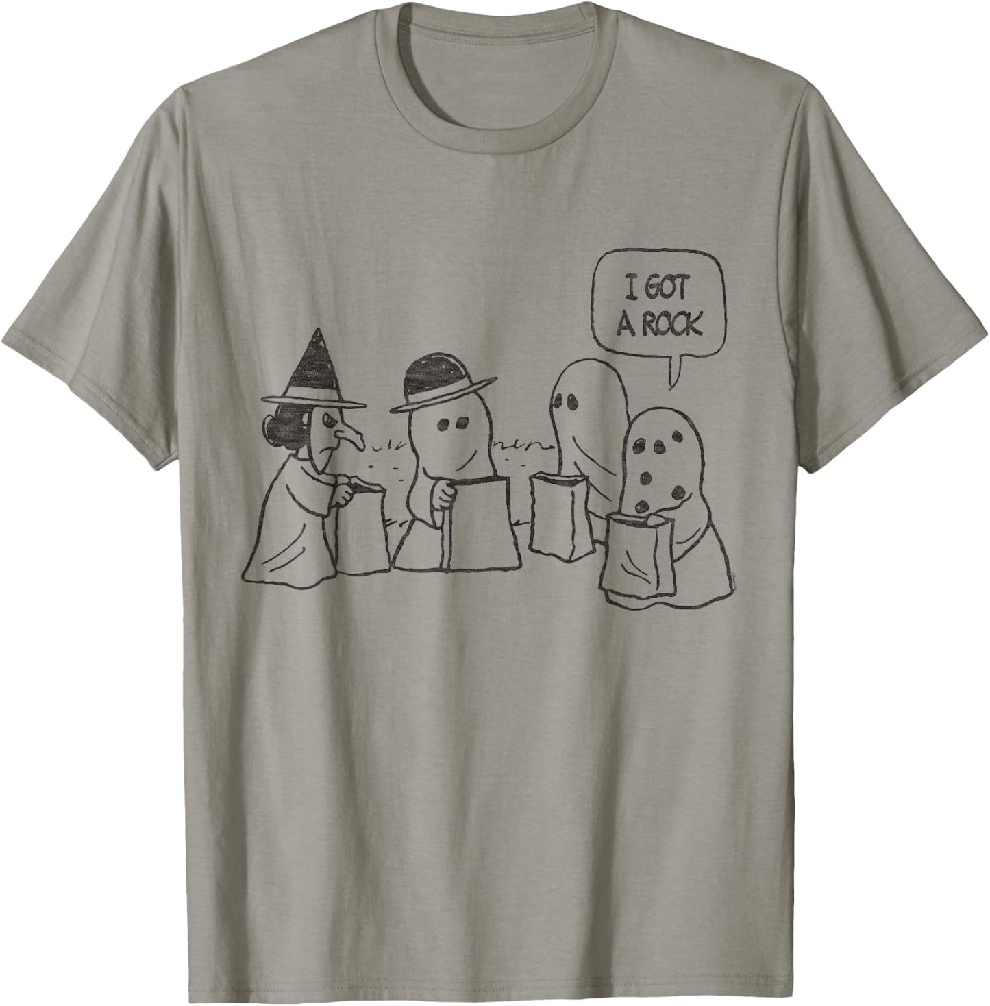 Peanuts Halloween Charlie Brown I got a Rock T-Shirt - T-Shirt | Sand