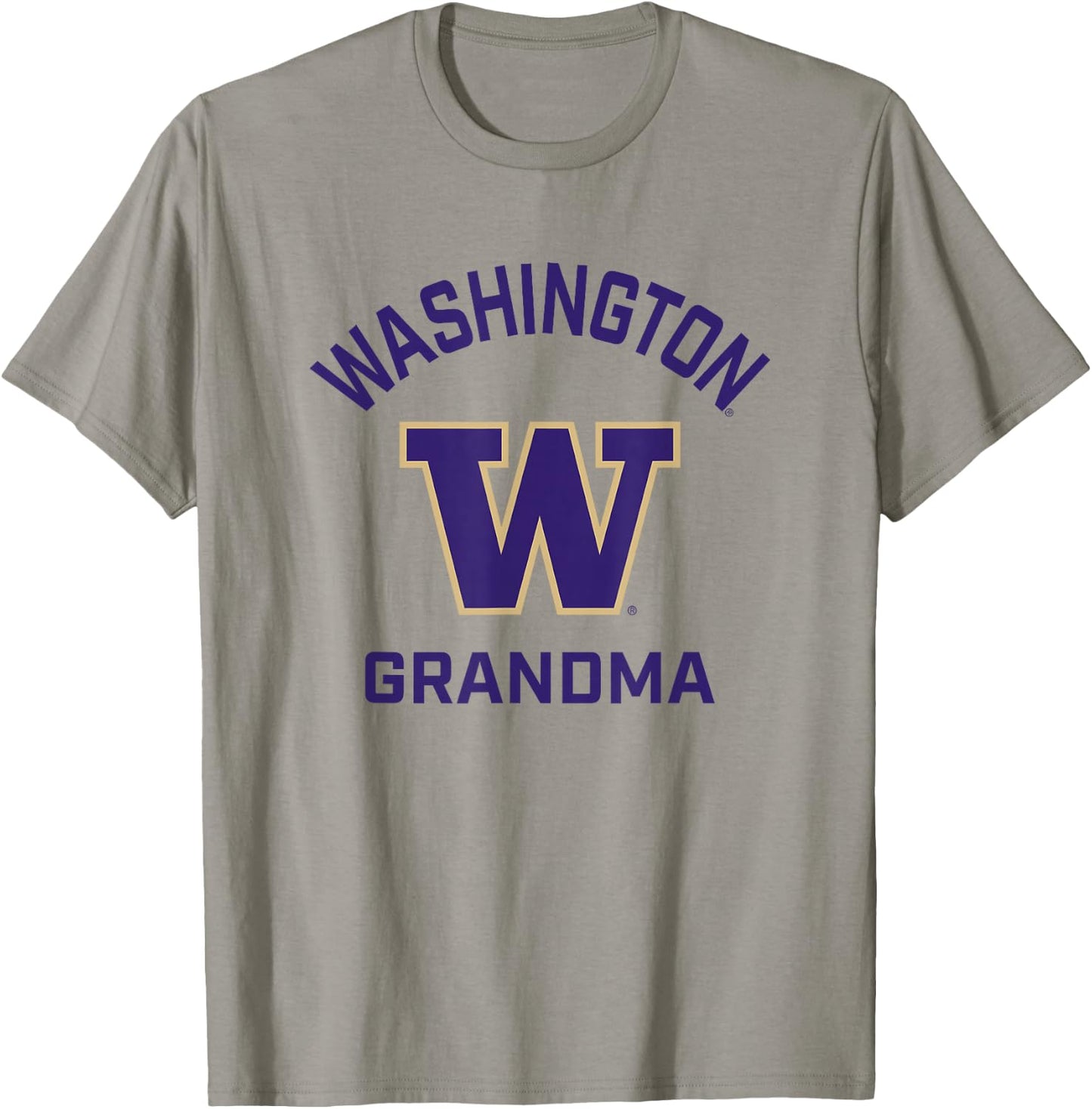 University of Washington Huskies Arched Grandma T-Shirt - T-Shirt | Sand