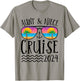 Aunt Niece Cruise Trip 2024 Summer Vacation Matching Family T-Shirt - T-Shirt | Sand