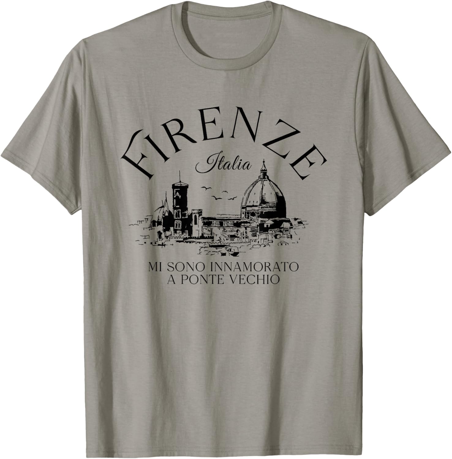 Firenze Italia Florence Italy Art, Italy Gifts Florence Trip T-Shirt - T-Shirt | Sand