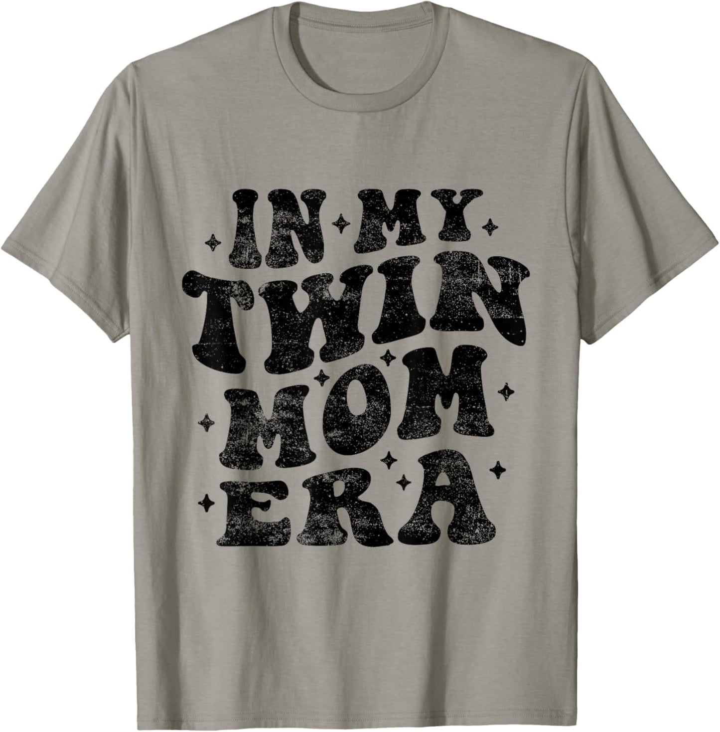 In My Twin Mom Era Funny Twin Mom Mothers Day T-Shirt - T-Shirt | Sand