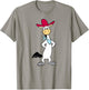 Quick Draw McGraw Quick Draw McGraw Character T-Shirt - T-Shirt | Sand