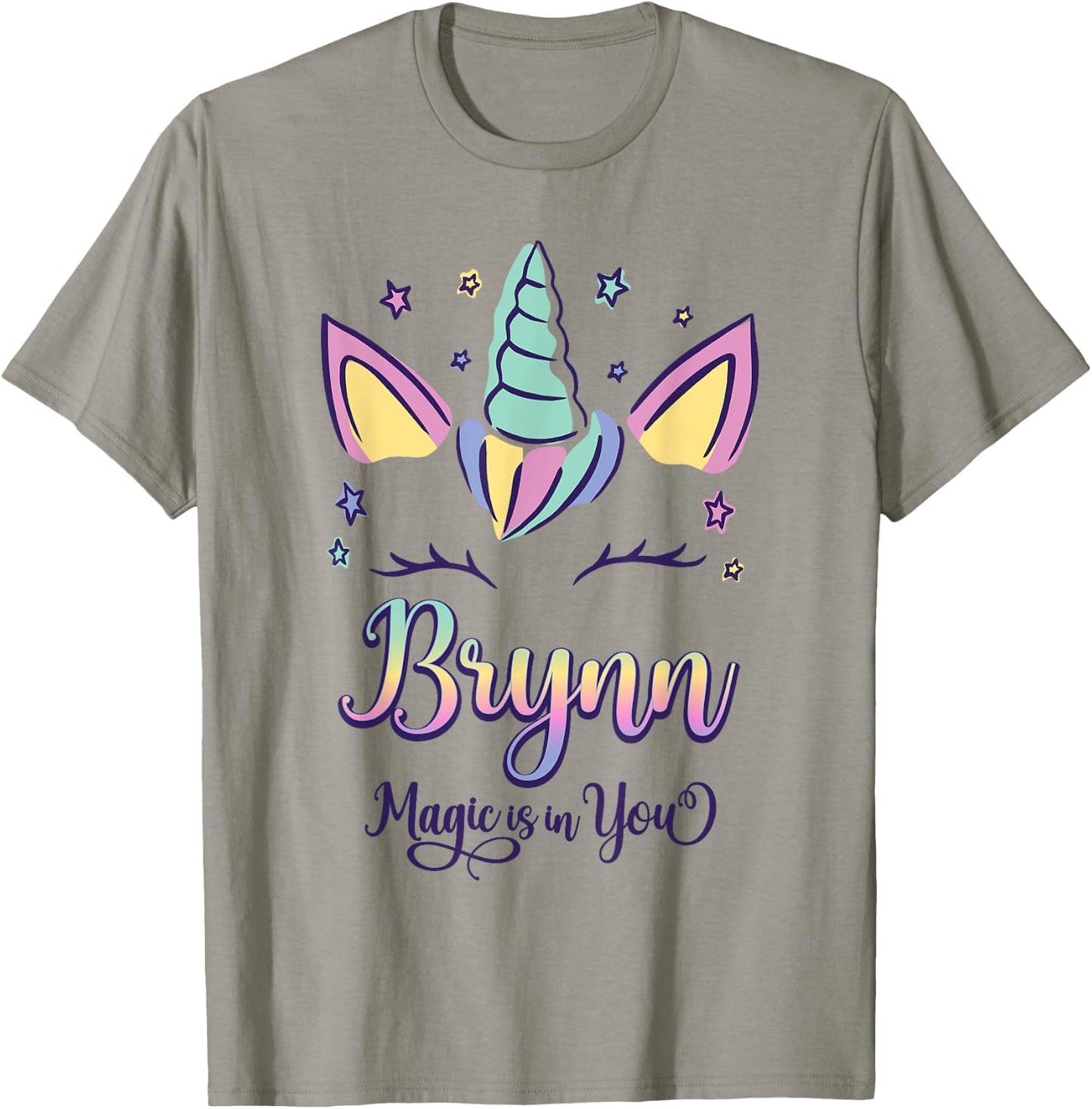 First Name Brynn Personalized I Love Brynn T-Shirt - T-Shirt | Sand