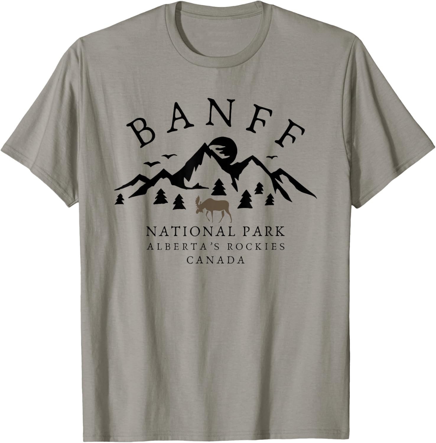 Banff National Park Canada T-Shirt - T-Shirt | Sand