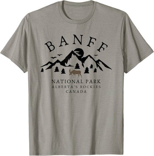 Banff National Park Canada T-Shirt - T-Shirt | Sand