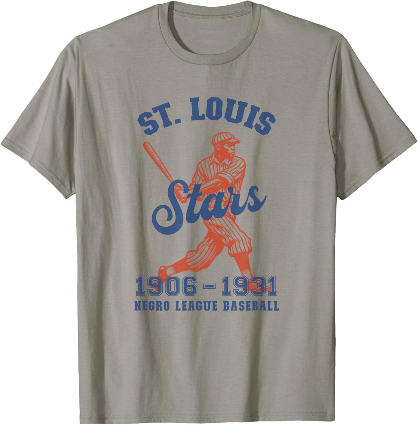 Vintage St. Louis Negro League Baseball Black History Month T-Shirt - T-Shirt | Sand