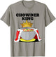 Chowder King | Chowder Lover Shirt | Cute Chowder T-Shirt - T-Shirt | Sand