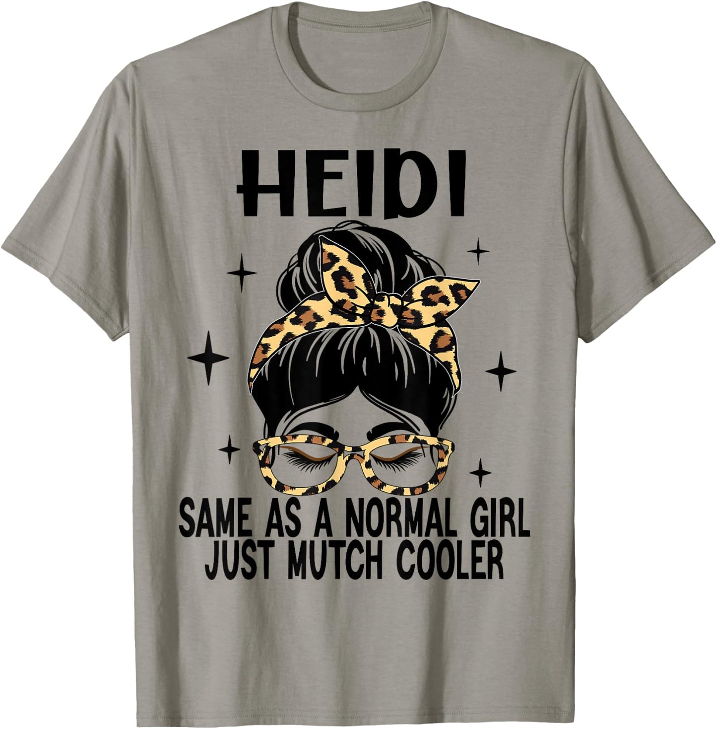 HEIDI Costume Cute Definition Personalized Name HEIDI T-Shirt - T-Shirt | Sand