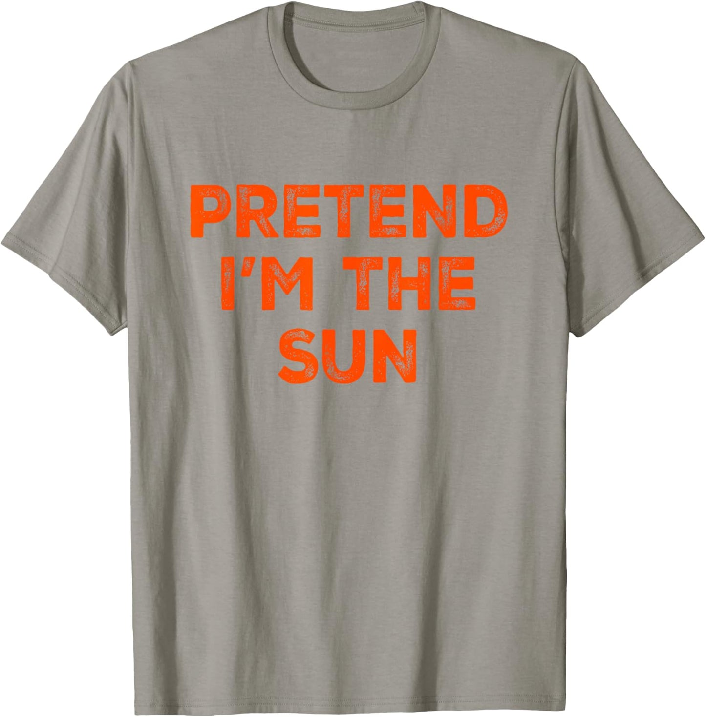 Pretend I'm The Sun Lazy Halloween Costume T-Shirt - T-Shirt | Sand