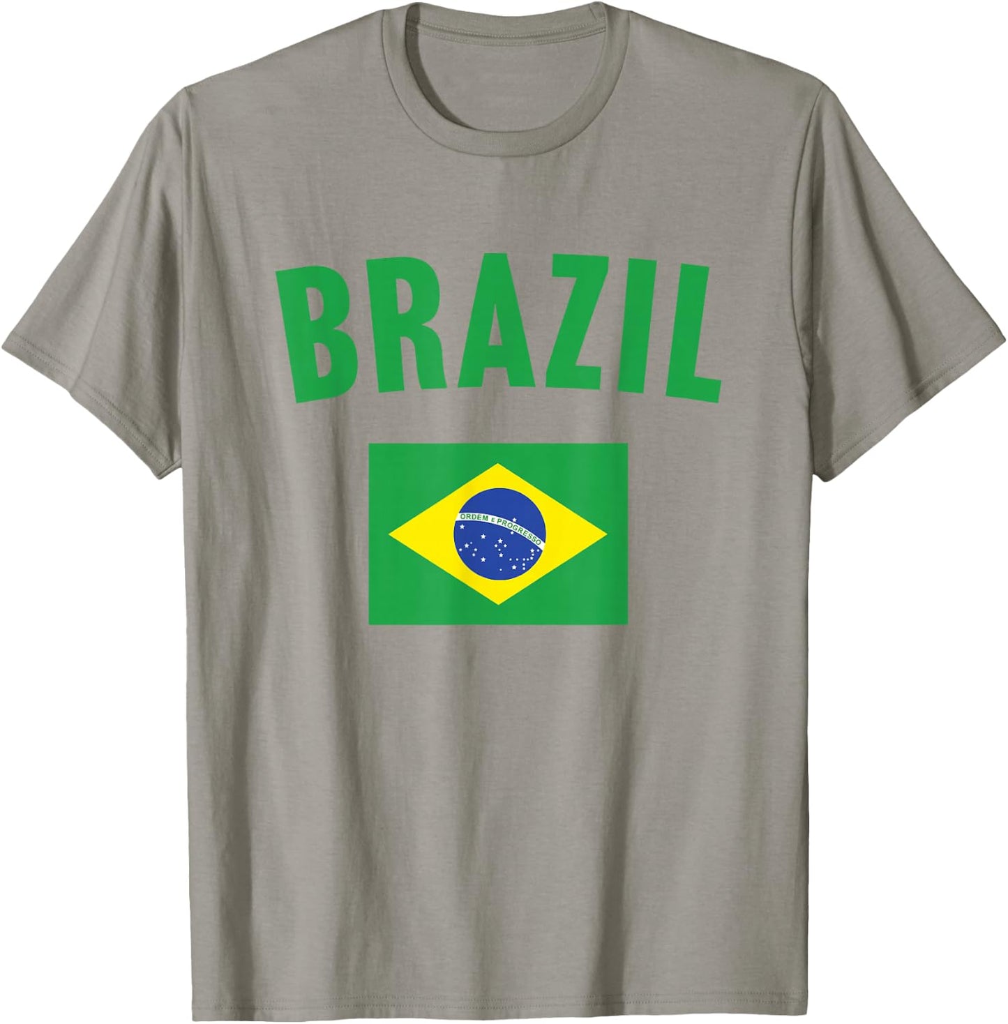 Brazil Flag T-Shirt - T-Shirt | Sand