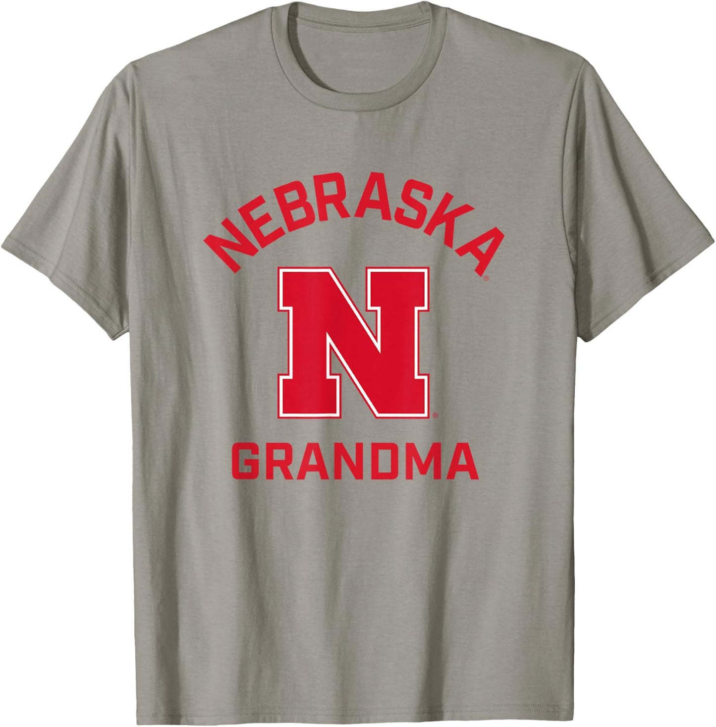 University of Nebraska Cornhuskers Arched Grandma T-Shirt - T-Shirt | Sand
