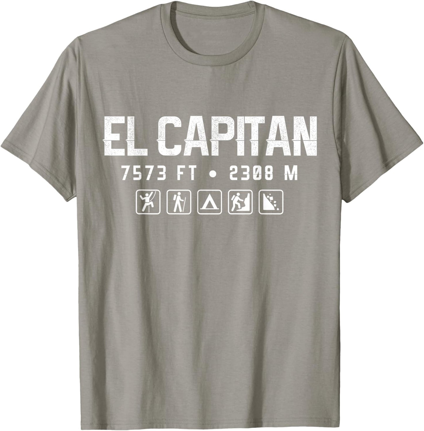 El Capitan, California (Yosemite National Park) Shirt T-Shirt - T-Shirt | Sand
