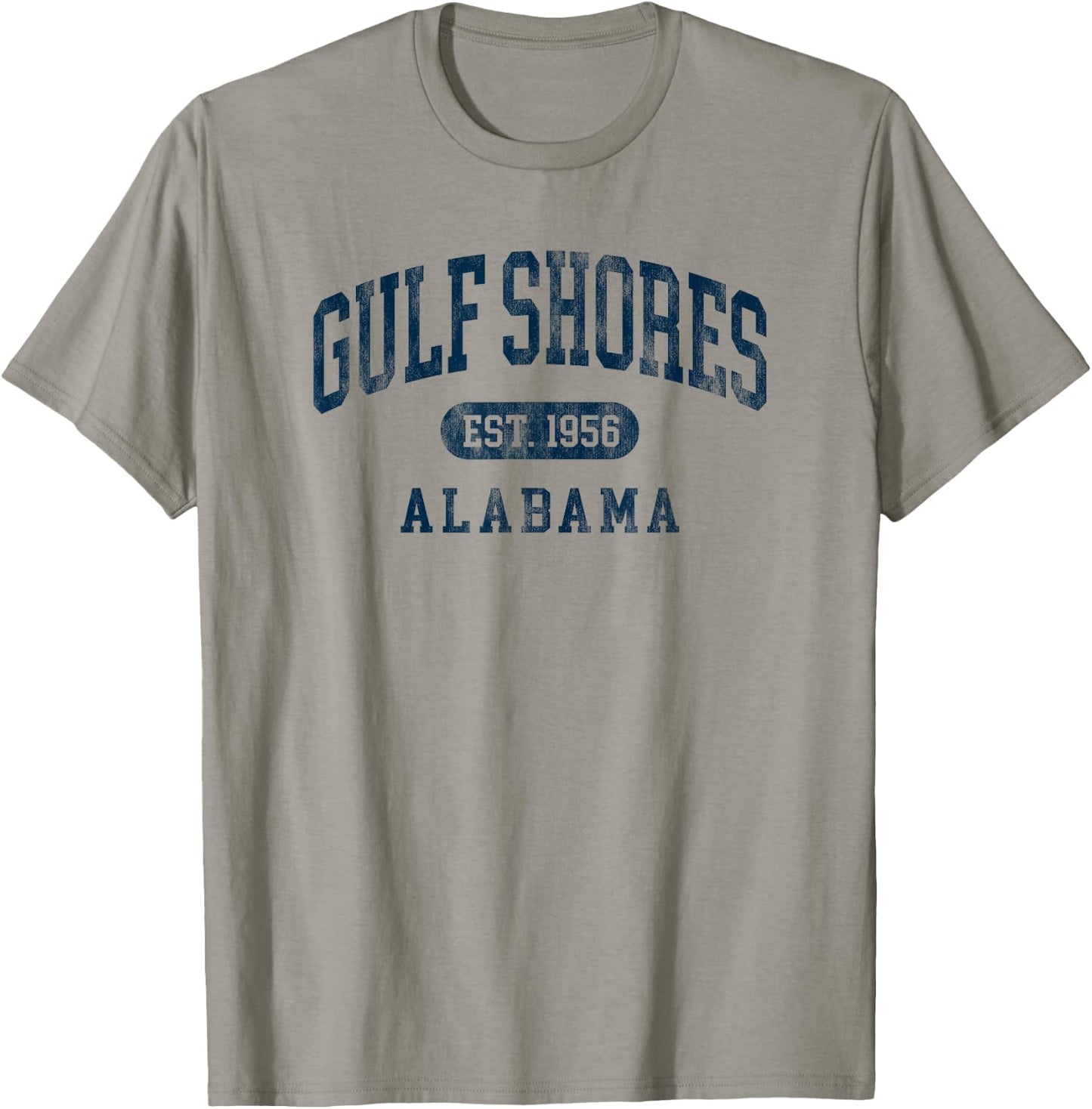 Vintage Gulf Shores Alabama Est 1956 Throwback Souvenir T-Shirt - T-Shirt | Sand