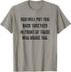 God-Will-Put-You-Back-Together T-Shirt - T-Shirt | Sand
