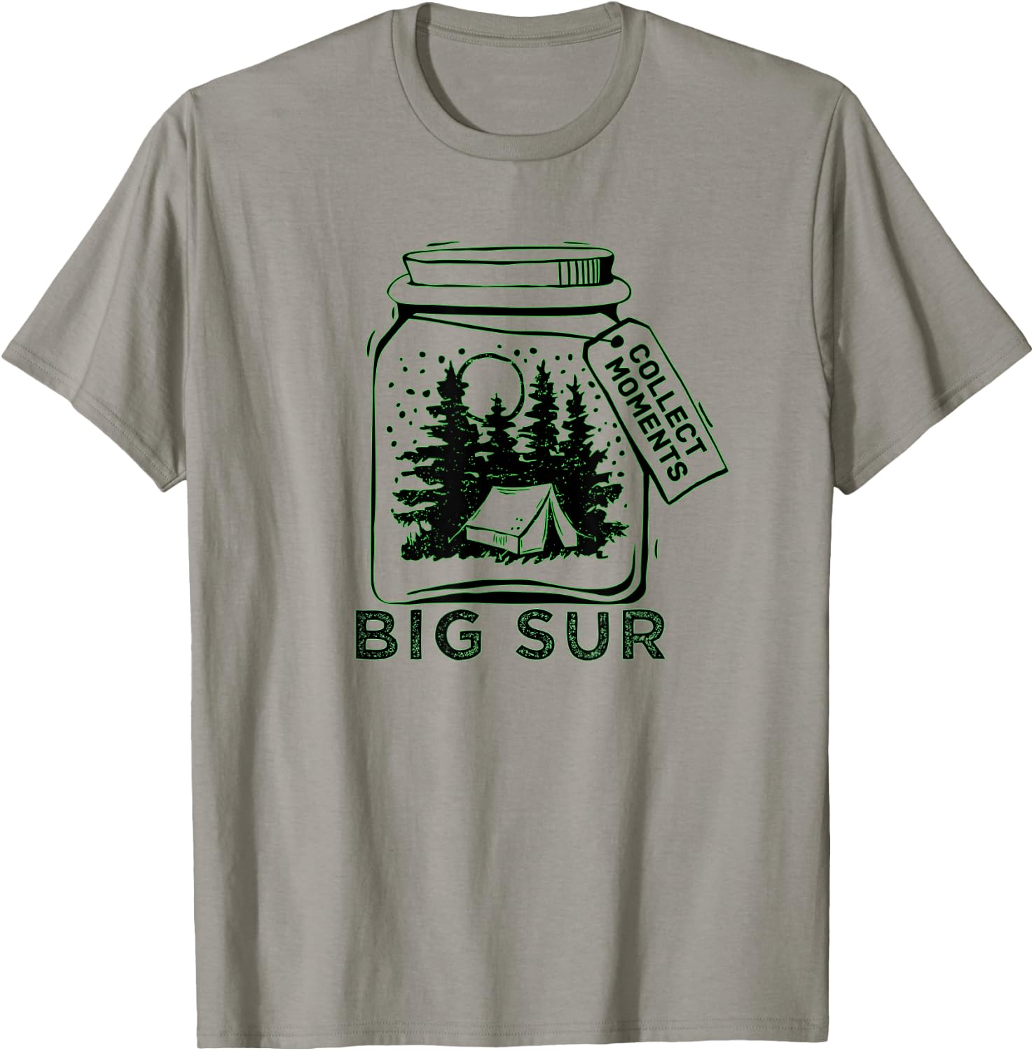 Vintage Big Sur, California Souvenir T-Shirt - T-Shirt | Sand