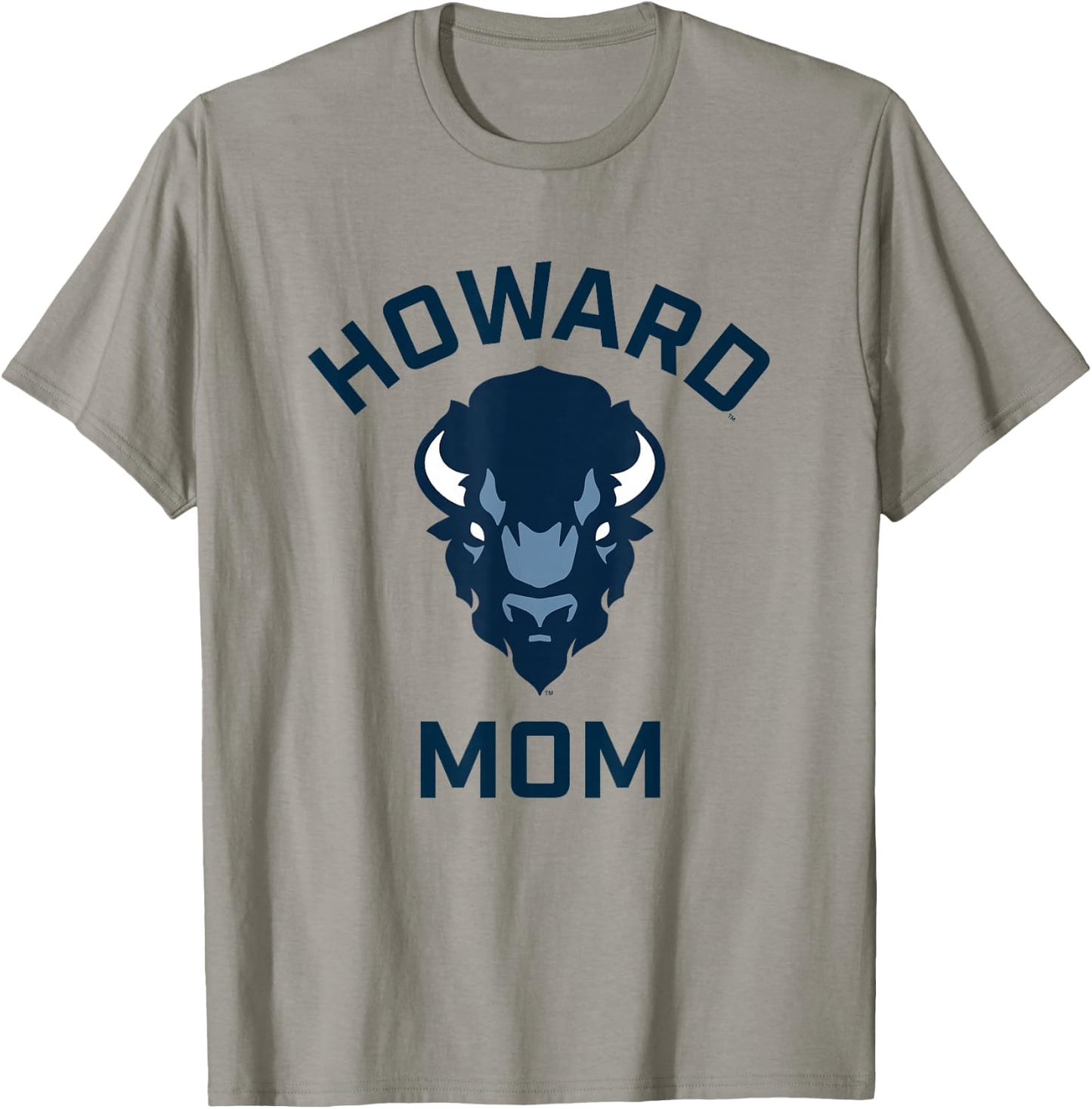 Howard University Bison Arched Mom T-Shirt - T-Shirt | Sand