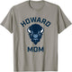Howard University Bison Arched Mom T-Shirt - T-Shirt | Sand