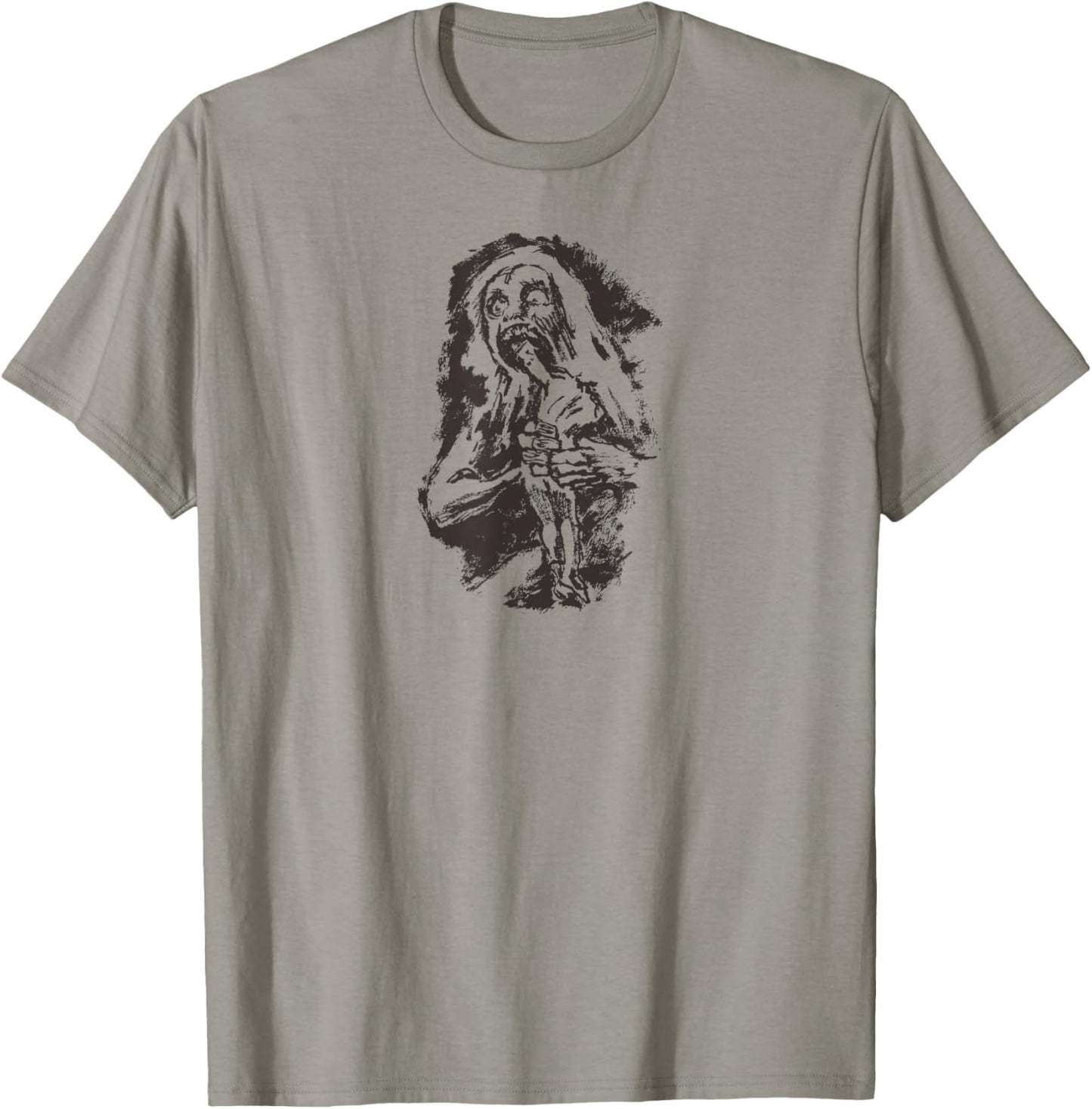 GOYA Halloween Literary Saturn Devouring His Son Fun T-Shirt - T-Shirt | Sand