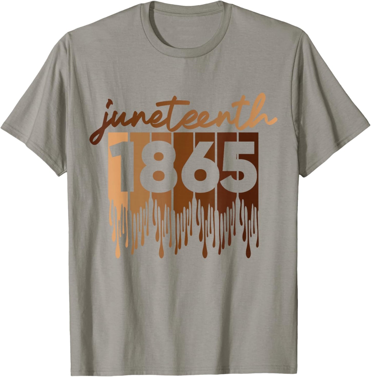 Happy Juneteenth Is My Independence Day Free ish Black Men T-Shirt - T-Shirt | Sand