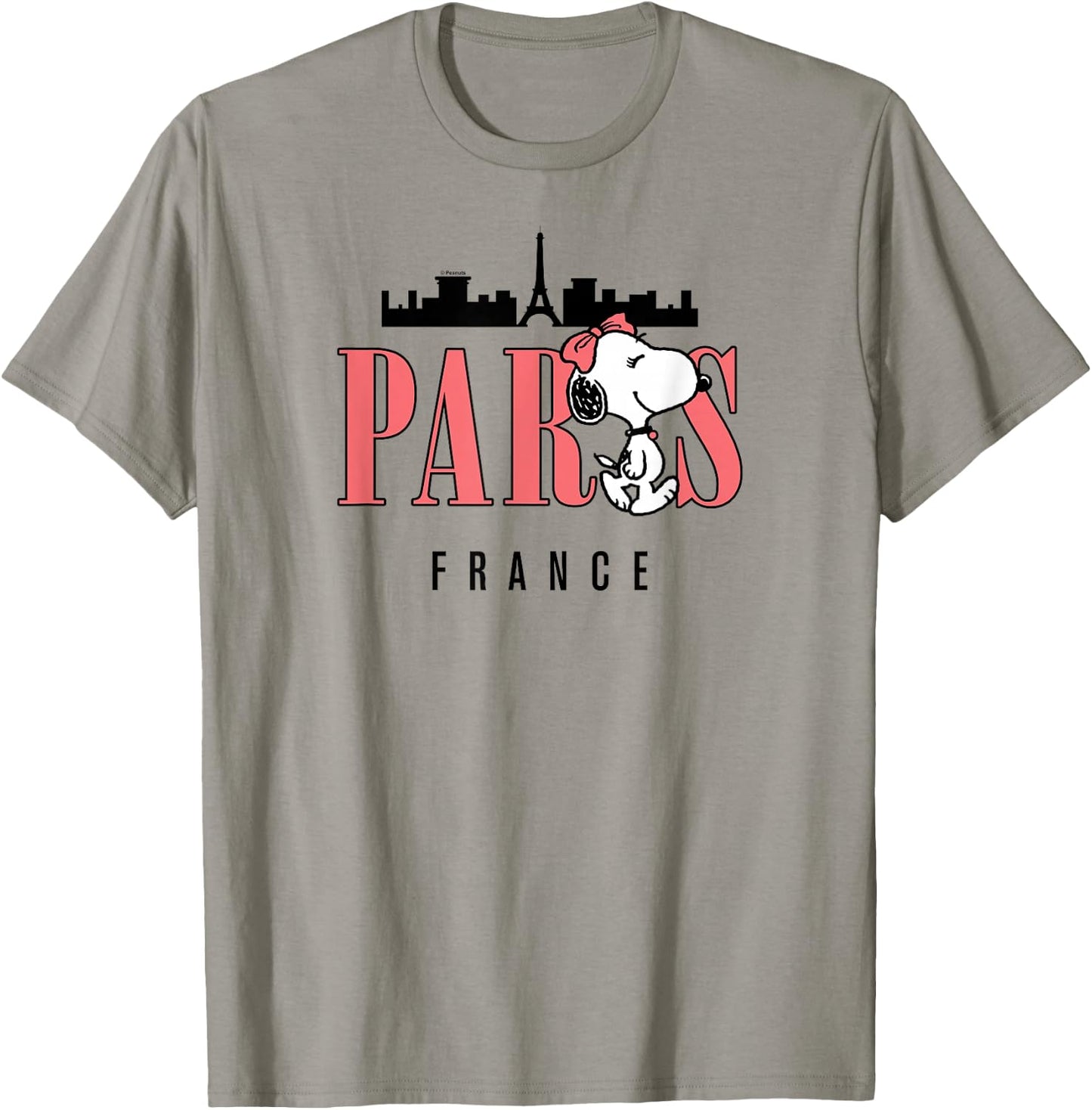Peanuts - Belle Paris France T-Shirt - T-Shirt | Sand