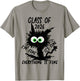 Class Of 2026 I'm Fine It's Fine Everything Is Fine 2026 T-Shirt - T-Shirt | Sand