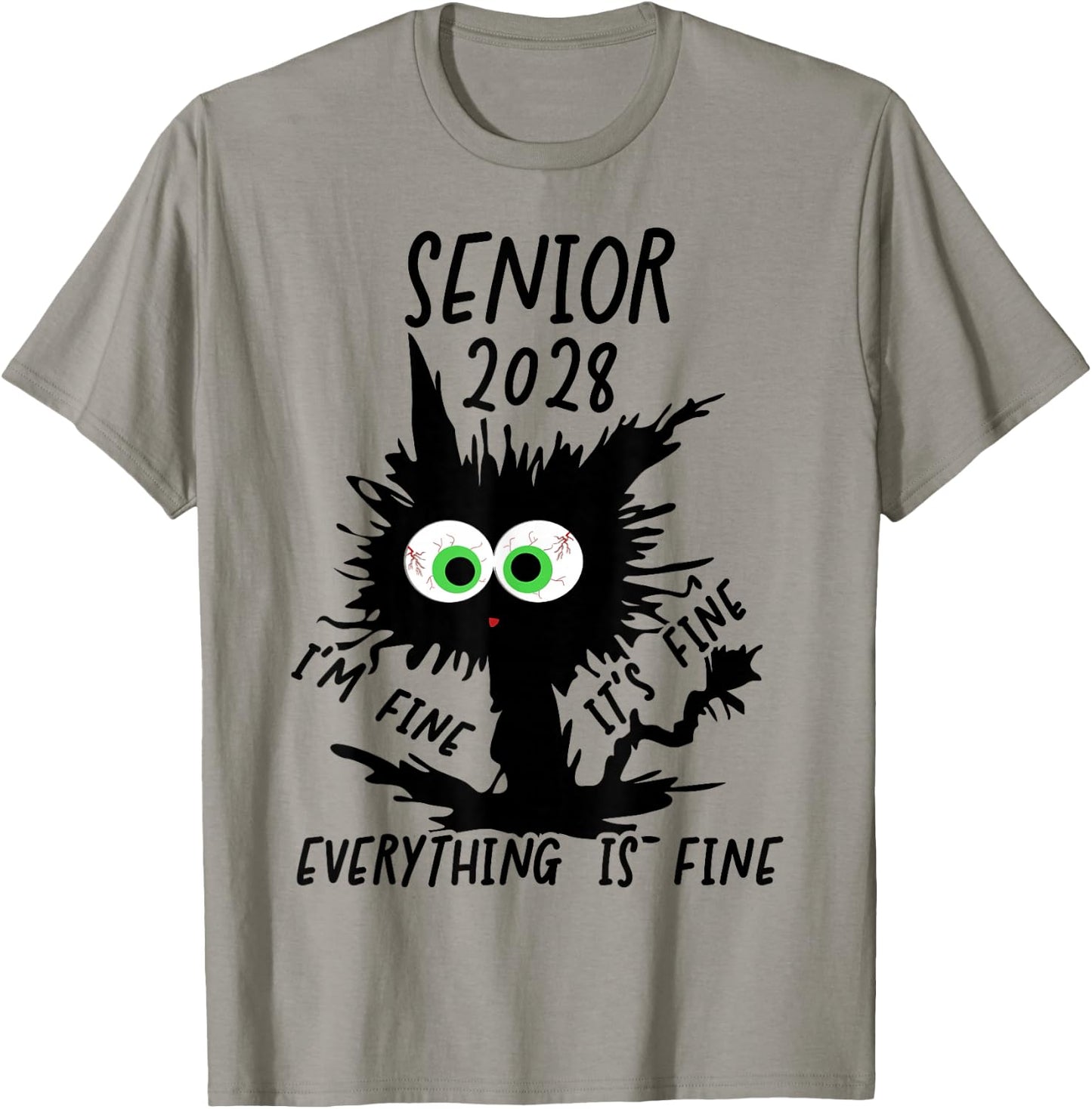 Senior 2028 T-Shirt - T-Shirt | Sand