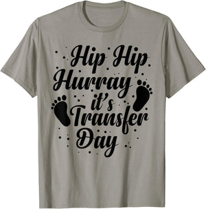Infertility Awareness IVF Must Haves IVF Transfer Day T-Shirt - T-Shirt | Sand