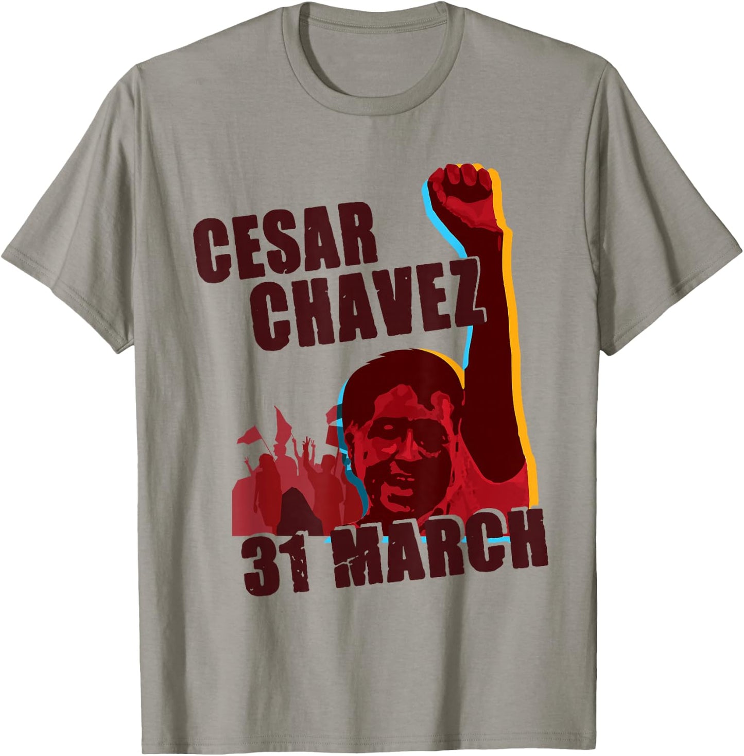 31 March Holiday Gift I Si Se Puede T-Shirt - T-Shirt | Sand