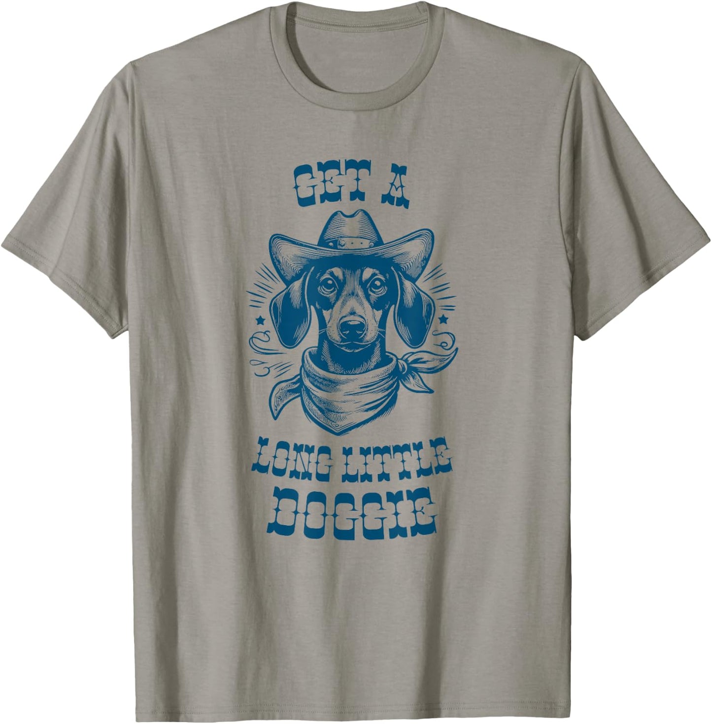 Get A Long Little Doggie 1-MDBL T-Shirt - T-Shirt | Sand