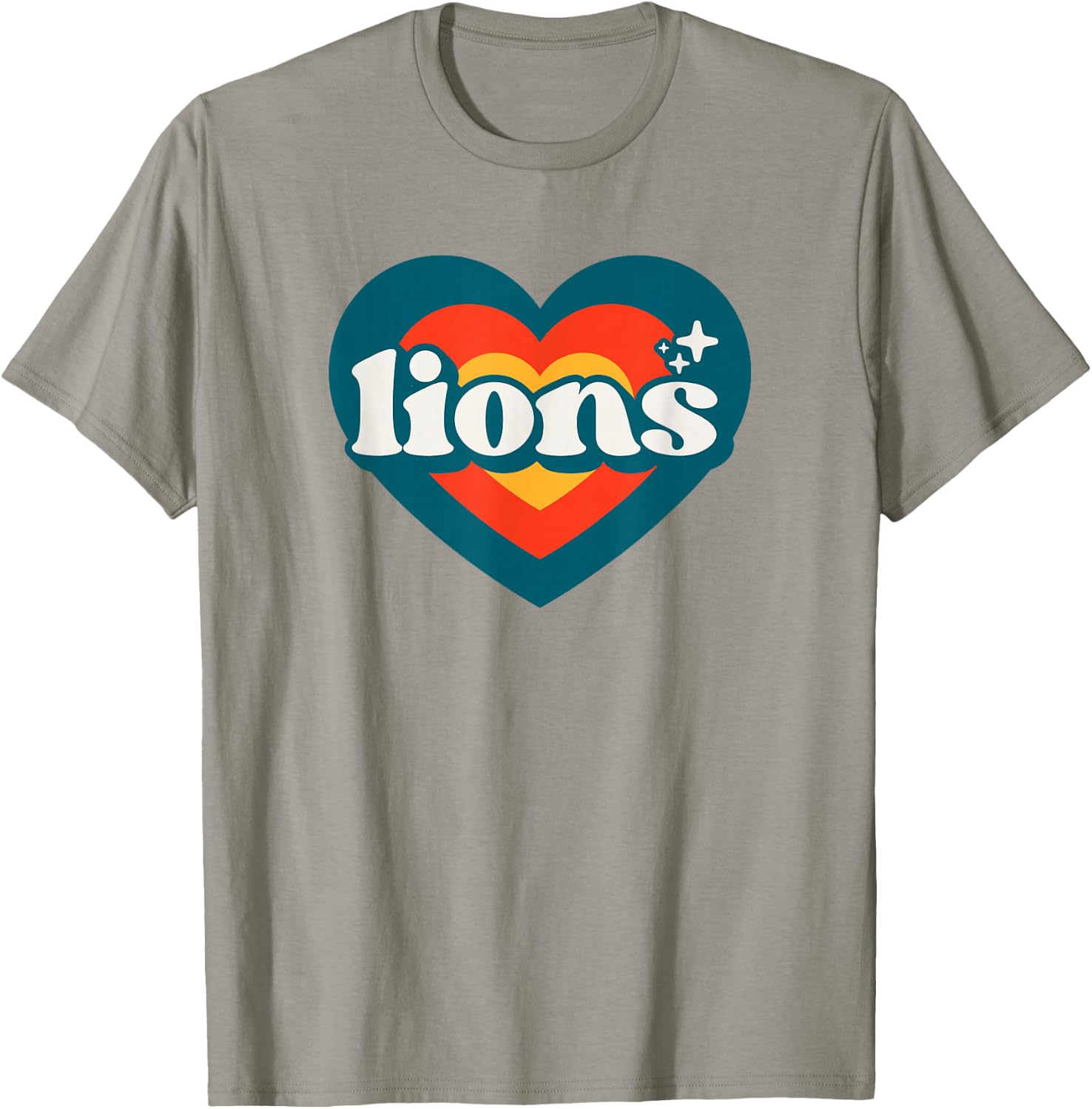 Vintage Lions High School Spirit Go Lions Pride T-Shirt - T-Shirt | Sand