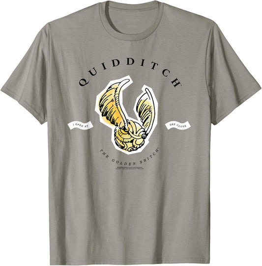 Harry Potter Golden Snitch I Open at the Close T-Shirt - T-Shirt | Sand