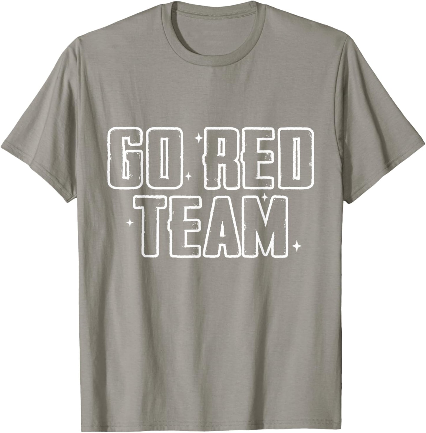 Sleepaway Summer Camp Color war Go Red Team Spirit Kids T-Shirt - T-Shirt | Sand