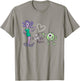 Disney Pixar Monsters Inc. Mike Celia Oh Googly Bear Logo T-Shirt - T-Shirt | Sand