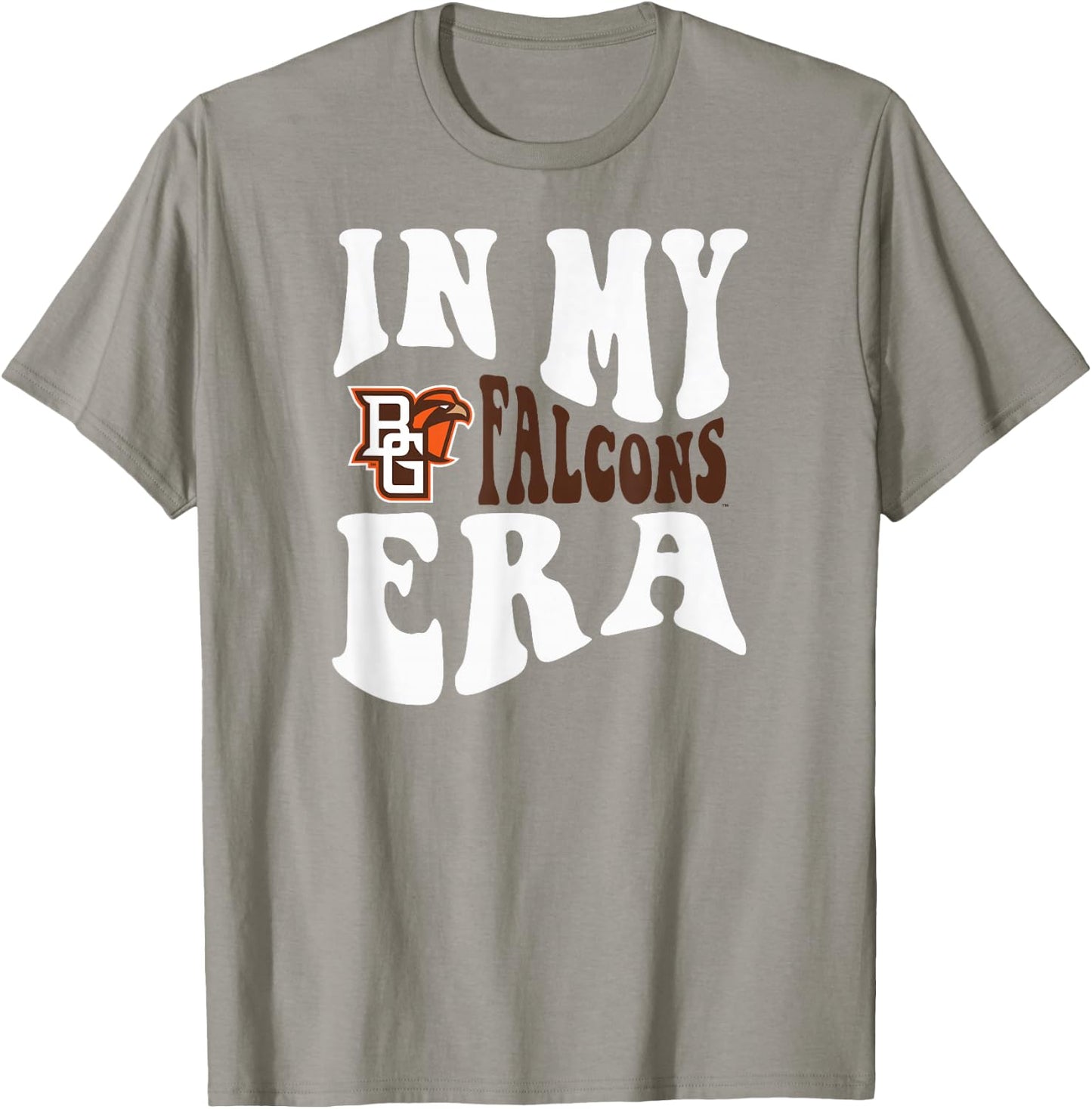 Bowling Green Falcons Era Gray Officially Licensed T-Shirt - T-Shirt | Sand