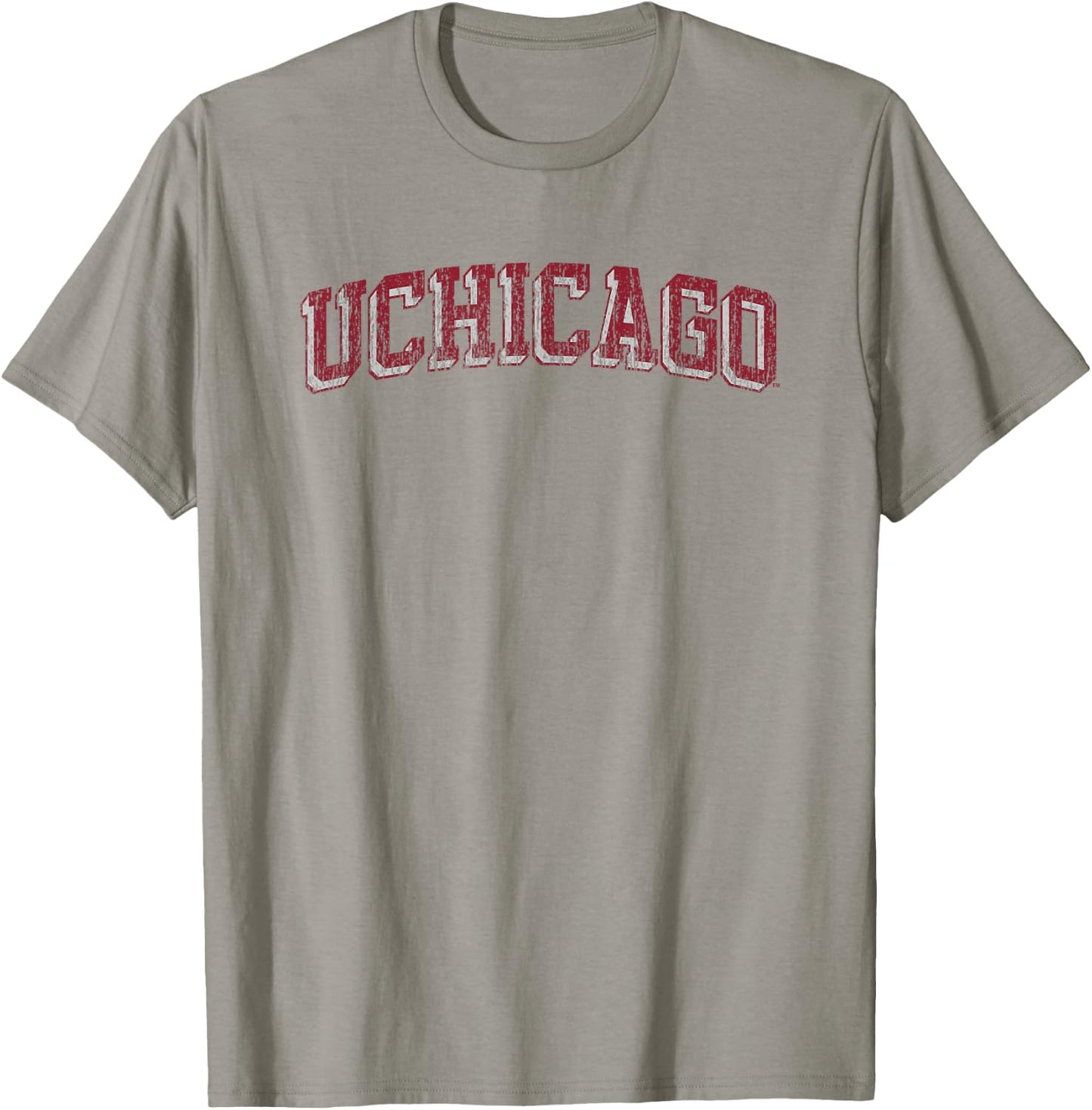 Chicago Maroons Retro Arch White Officially Licensed T-Shirt - T-Shirt | Sand